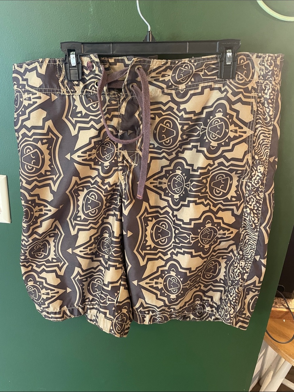 Old Navy South American Motif Swim Trucks Size 40W